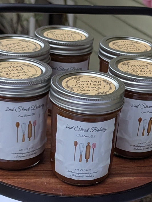 Bourbon Salted Caramel Sauce