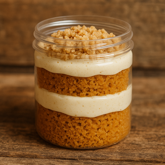 🍰 Pumpkin Cake Jars