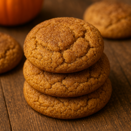 🍪 Pumpkin Snickerdoodle Cookies